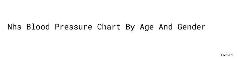 doctor-recommended-nhs-blood-pressure-chart-by-age-and-gender