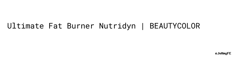 NutriDyn  Ultimate Fat Burner