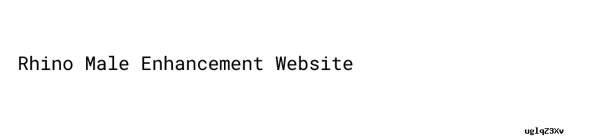 Rhino Male Enhancement Website - Barrukab