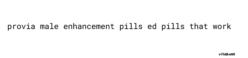 Ed Pills That Work | Usach